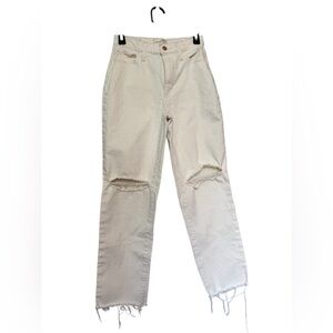 Universal‎ Thread cream straight jeans size 0